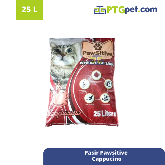 Pasir Pawsitive 25Lt Cappucino