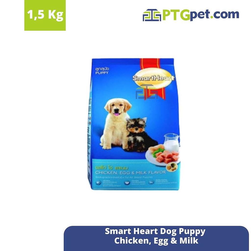 Smart H Dog Puppy 1,5Kg (Chicken, Egg &amp; Milk) 