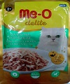 MeO Delite Pouch 70gr (Tuna Chicken Flake)
