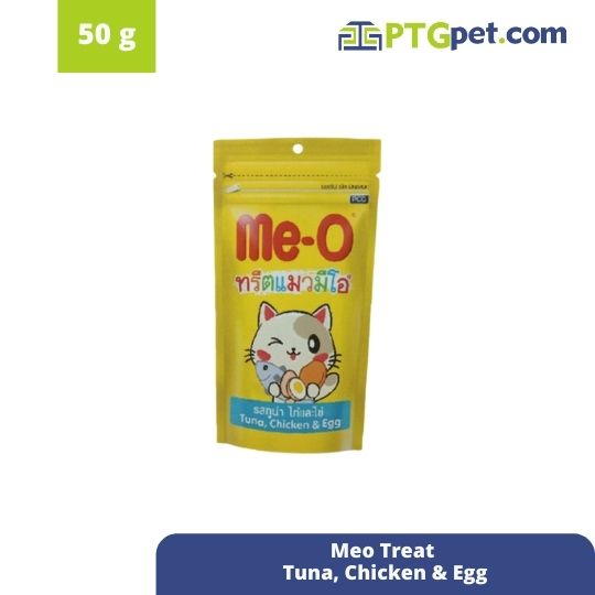 Meo Treat Tuna,Chic&amp;Egg50gr