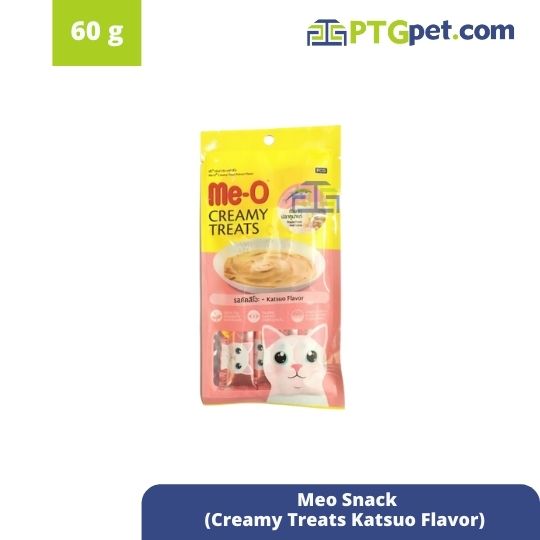 Meo Snack 60Gr (Creamy Treats Katsuo Flavor) Meo creamy  