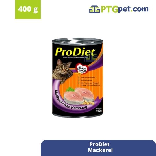 ProDiet Whole Mackerel 400gr