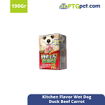 Kf Wet Dog Duck Beef Carrot 190Gr