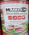 Markotop Sardine Flakes   (24x 400gr)