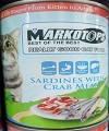 Markotop Sardine Crab  (24x 400gr)