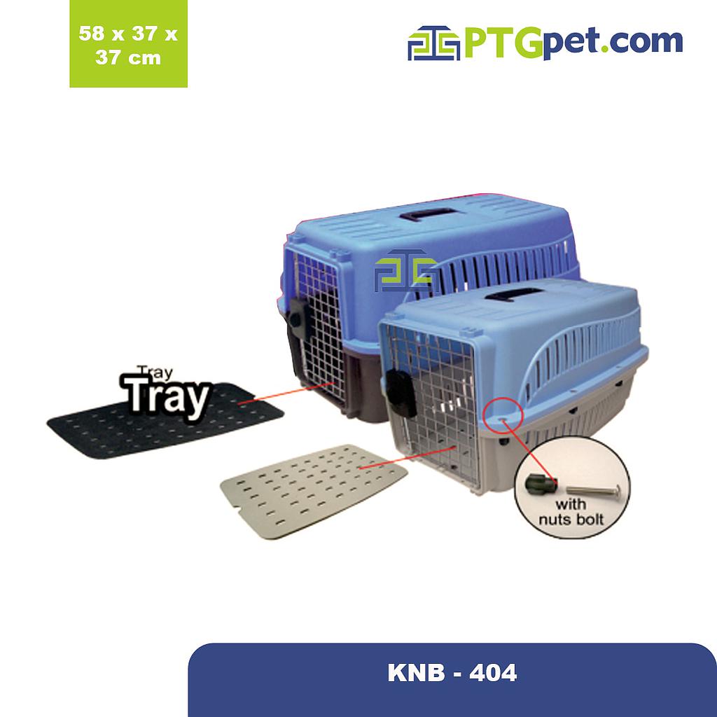 KNB-404 (Kennel Box+Tray M 58*37*37 cm) C_PCg