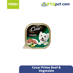 Cesar Prime Beef W Veg 100gr 