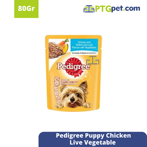 Pdg Pouch Puppy Chic 80Gr Liv Veg 