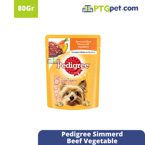 Pdg Pouch Simmerd 80Gr Beef Veg 