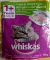 WHS Pouch Tuna White Fish 85gr