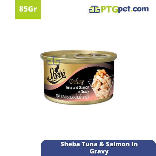 Sheba 85gr (Tuna &amp; Salmon In Gravy