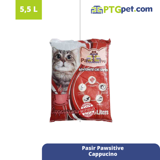 Pasir  Pawsitive 5.5Lt Cappucino