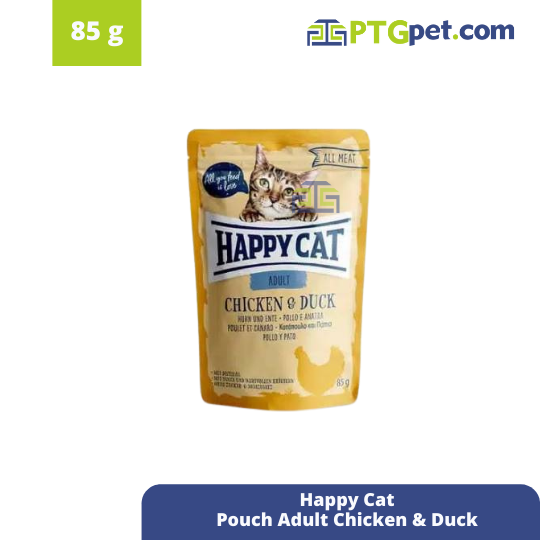 H C Pouch Adult Chicken &amp; Duck 85gr