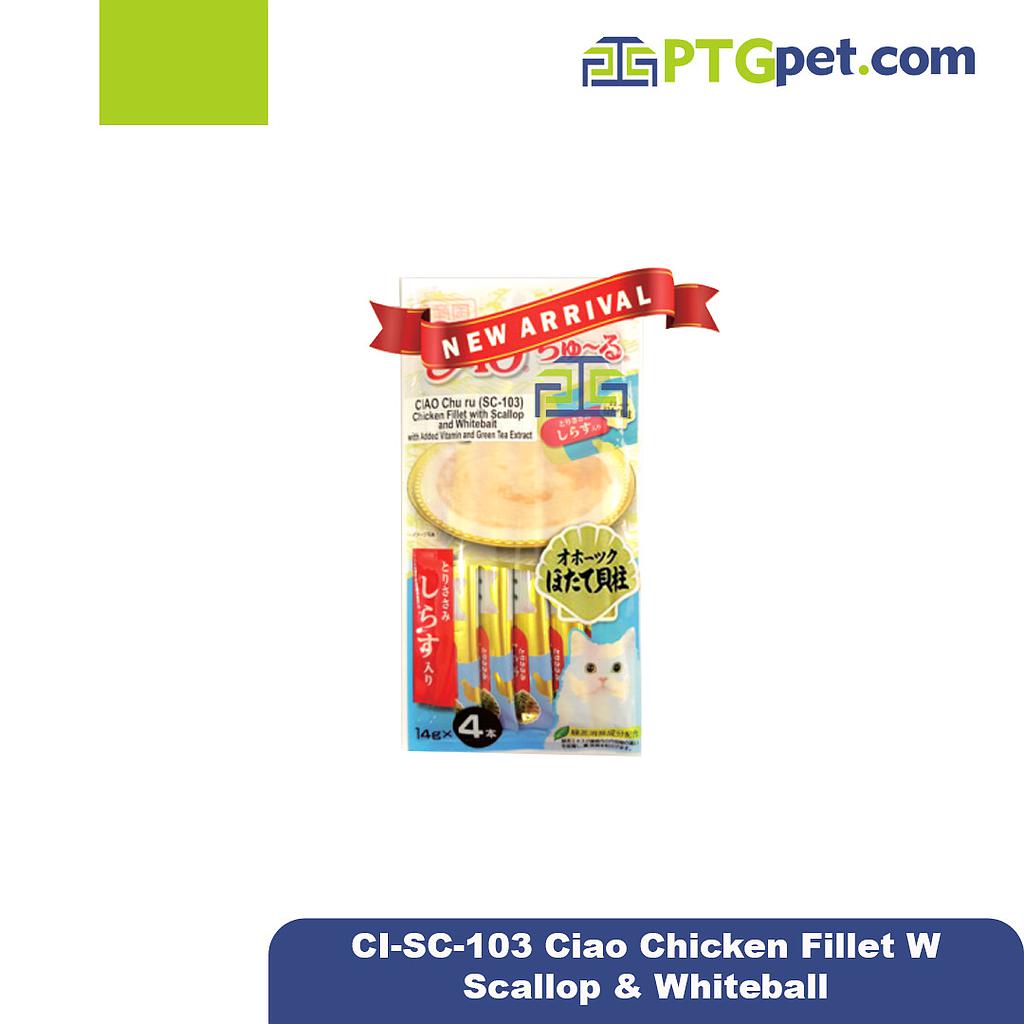 CI-SC-103 Ciao Chicken Fillet W Scallop &amp; Whiteball @4