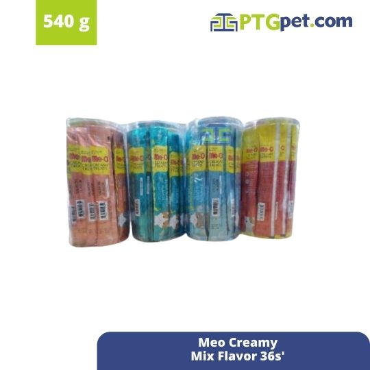 Meo Creamy 540gr Mix Flavor 36s' (36pcs 540gr)