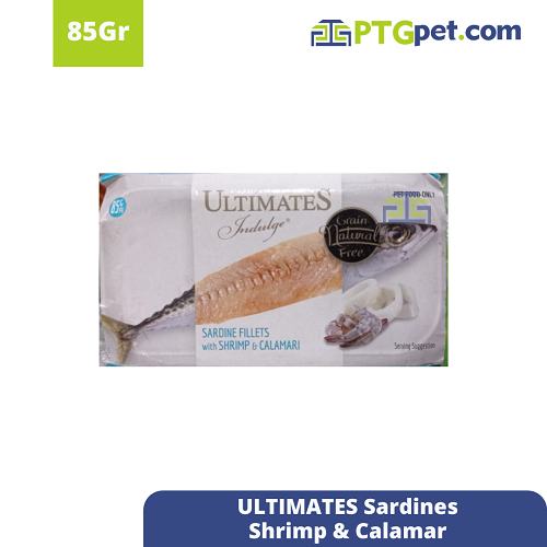 ULTIMATES Sardines Fillet With Shrimp&amp;Calamar 85gr
