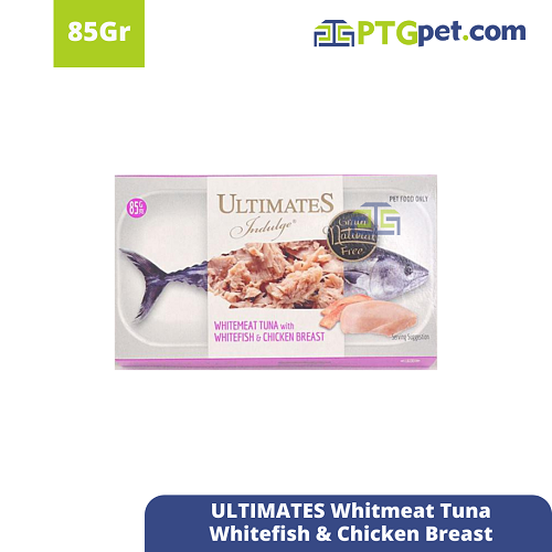 ULTIMATES Whitmeat Tuna w/Whitefish&amp;Chickn Breast 85gr