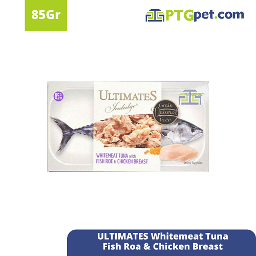 ULTIMATES White Meat Tuna W/Fish Roa&amp;Chickn Breast 85gr