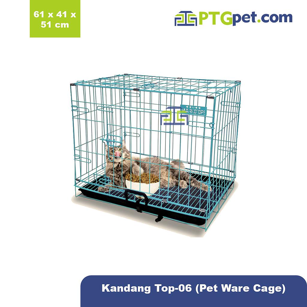 Kandang Top-06 (Pet Ware Cage 61*41*51 cm))