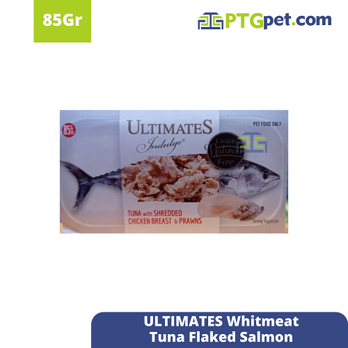 ULTIMATES Whitmeat Tuna with Flaked salmon 85gr