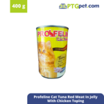 Profeline Cat 400gr Tuna Red Meat In Jelly W Chckn Toping