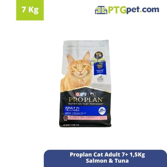 Proplan Cat Adult 7+ 1,5Kg (Salmon &amp; Tuna)