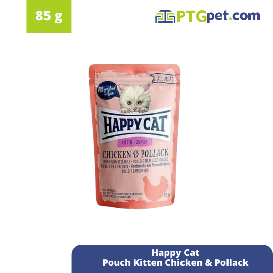 H C Pouch Kitten Turkey &amp; Pollack 85gr