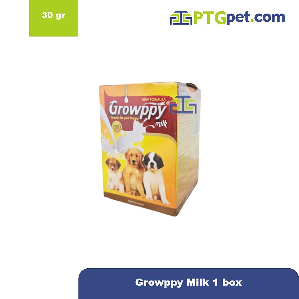 Growppy Dog Milk 1 box (isi 10 sachet) C_PM