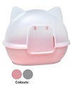 CP-256 Kitty Cat Toilet W Scoop+Door 60*41*49 cm C_PTl