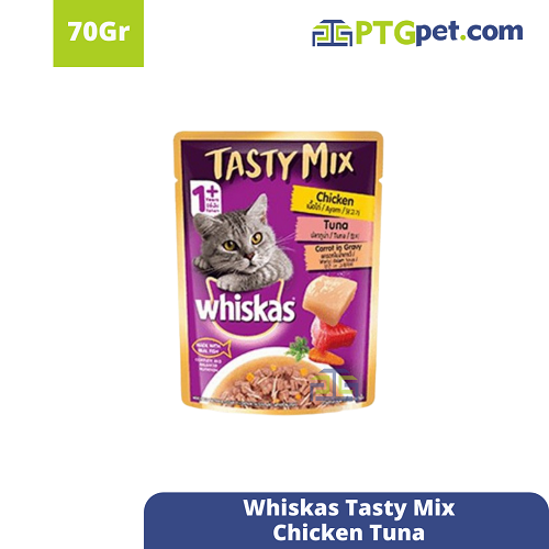 WHS Tasty Mix Chicken Tuna 70gr